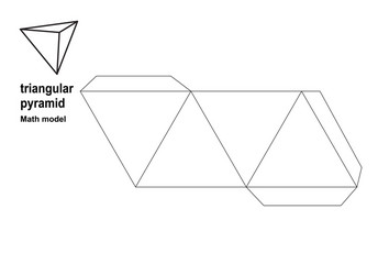 3d model maths shapes patterns print perfectly vector image
