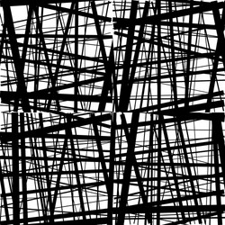 Abstract irregular straight lines pattern set vector