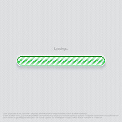 loading web design green vector image
