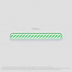 Loading web design green vector