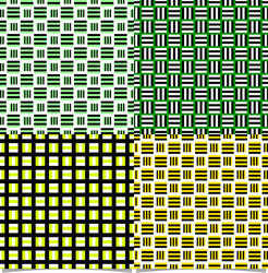 abstract geometrical square pattern background vector image