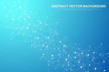 networking connection concept abstract technology vector image