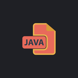 java computer symbol vector