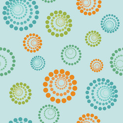 abstract geometric seamless pattern concentric vector image