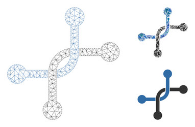 Bypass connection mesh network model vector