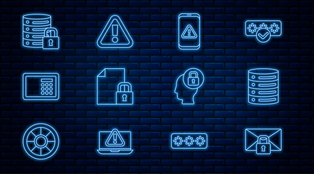 Set line mail message lock password server data vector