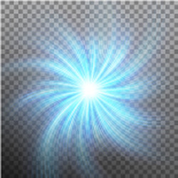 Dynamic Lightning Vortex Effect vector image