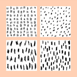 Doodle Pattern Sketch Background vector image