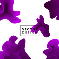 abstract colorful background color flow vector image