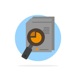 research analysis analytic analytics chart data vector image