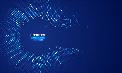 abstract background with a colored dotted dynamic vector image