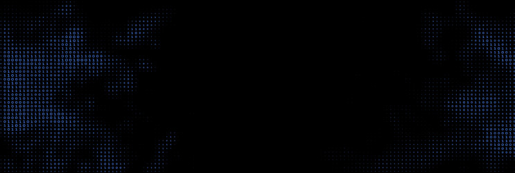 Binary Code Halftone Background vector