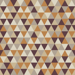 Retro Geometric Triangle Pattern vector image