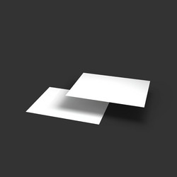 stack of pages with curved corners business vector image