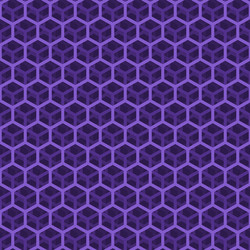 seamless purple cube pattern vector