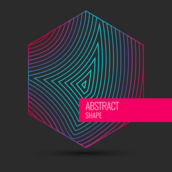 abstract background with dynamic waves vector image