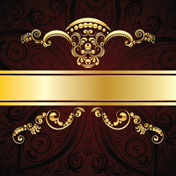 Red decorative background Royalty Free Vector Image