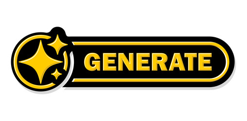 ai generate push button vector image