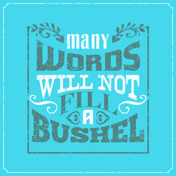 Calligraphic english saying attractive vintage Vector Image