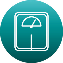 scale block gradient style icon design vector image
