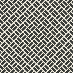 monochrome checked weaving seamless pattern vector image