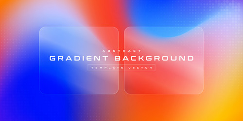 abstract blurred colorful mesh gradient background vector image