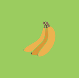 Banana flat icon vector