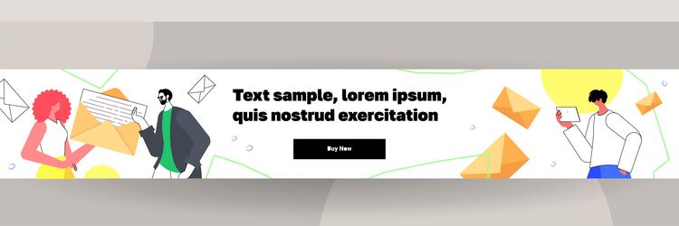 People reading incoming letters on digital gadgets