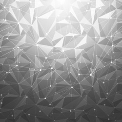 Geometric Mesh Polygon Background vector