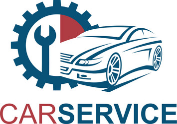 car service icon vector image