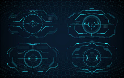 Hud aim control frame interface target screen vector