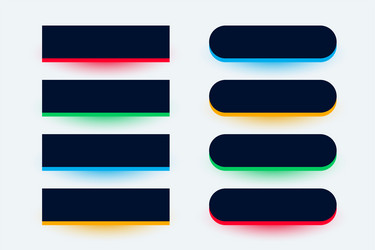 3d style colorful app button icon in collection vector image