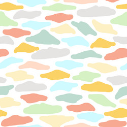 simple and cute abstract repeat pattern design vector image