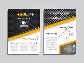 design layout with place for your data vector image