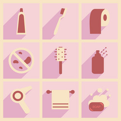 flat with shadow concept and mobile application vector image