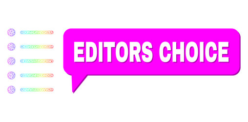 Spectrum mesh gradient items icon and editors vector