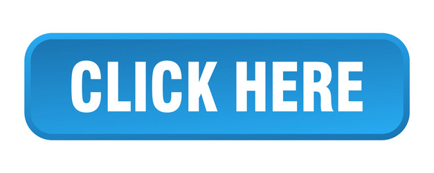 click here button square 3d push vector image