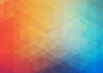 Multicolored abstract background with gradient vector