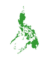 People map country philippines Royalty Free Vector Image