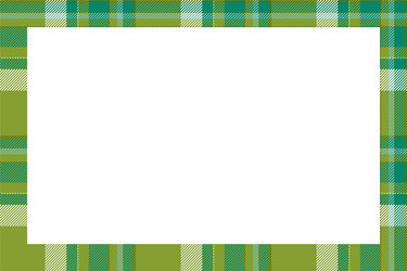 Vintage frame scottish border pattern retro vector