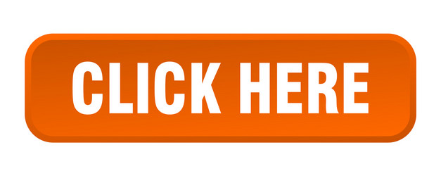 click here button square 3d push vector image
