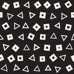 seamless chaotic patterns randomly scattered vector image