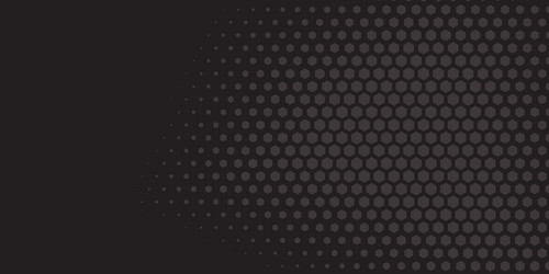 Geometric abstract hexagon two color background vector