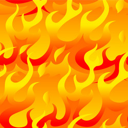 Dynamic Flame Pattern vector image