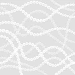 Pearl String Wavy Background vector image