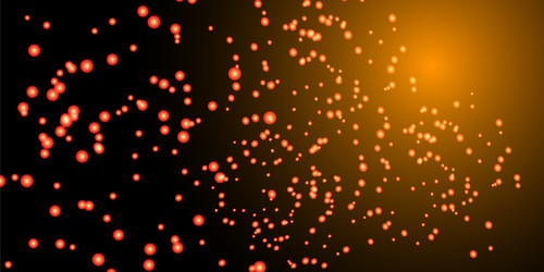 abstract background from geometrical objects vector image