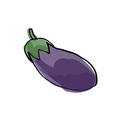 Eggplant and peach emoji stock vector. Illustration of food - 148066068