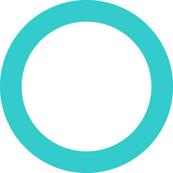 flat record icon rec sign circle interface button vector image