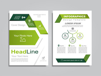 design layout with place for your data vector image