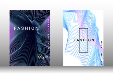 creative abstract design with smooth gradient vector image